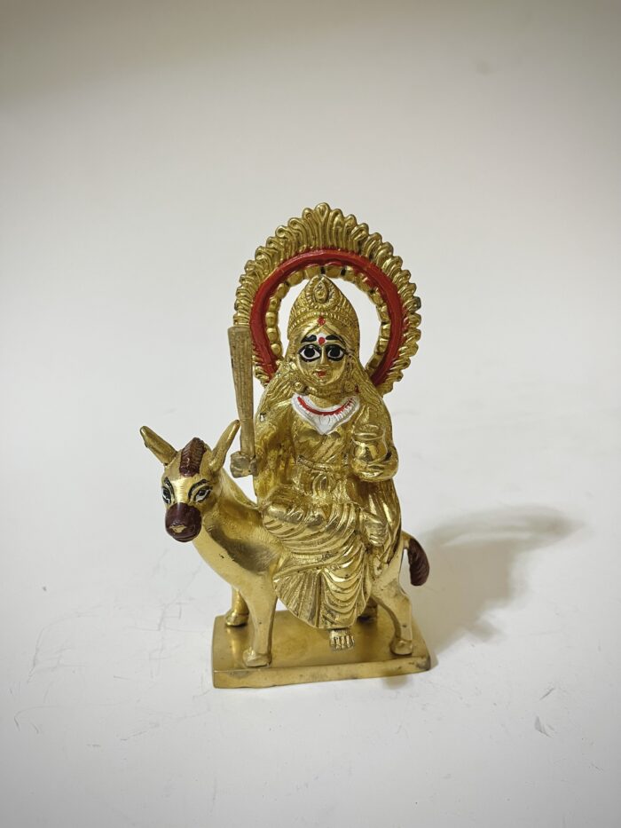 img_7921 পিতলের শীতলা দেবী - ৬.৫ ইঞ্চি - ৭৬০ গ্রাম - Image 1