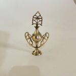 পিতলের পুরনো সুরমাদানি- ৬ ইঞ্চি- ৯০ গ্রাম - Image 3