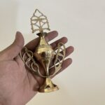 পিতলের পুরনো সুরমাদানি- ৬ ইঞ্চি- ৯০ গ্রাম