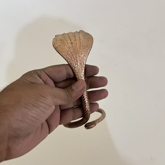 তামার প্রঞ্চমুখী নাগ - ৫ ইঞ্চি- ১৯০ গ্রাম - Image 4