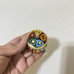 কাজ করা সিধূর কৌটা- ২৫ গ্রাম - ছোট সাইজ - Image 2