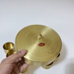 Brass Spice Box Set For Kitchen With Spoon (7 Containers,50 ml Each) with 1 Spoon - Image 6