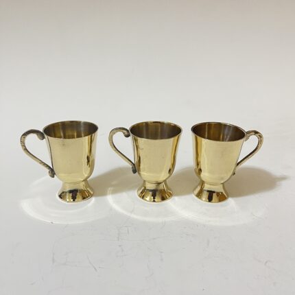 Brass Small Cut Set - 50 ml - Showpiece