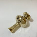 পিতলের পুরনো ফুলদানি- পলিশ করা - ৮.৫ ইঞ্চি - Image 3