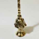 পিতলের পুরনো গোলাপ জলদানি- ৮.৫ ইঞ্চি - ১৫০ গ্রাম - Image 2