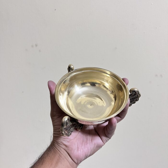 South Indian Brass Dhupdani For Puja & Home Decor Purpose - Image 5