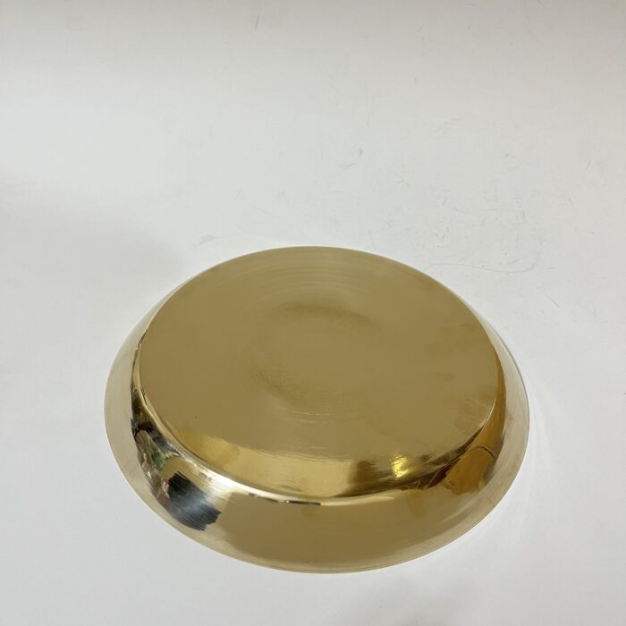 প্রিমিয়াম কোয়ালিটি পিতলের নকশা প্লেট - ৯.৭ ইঞ্চি- ৮০০ গ্রাম - Image 4