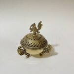 South Indian Brass Dhupdani For Puja & Home Decor Purpose - Image 4
