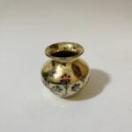 Indian Brass Mina kari Ghoti - 600 ml - 500 gm - Image 3