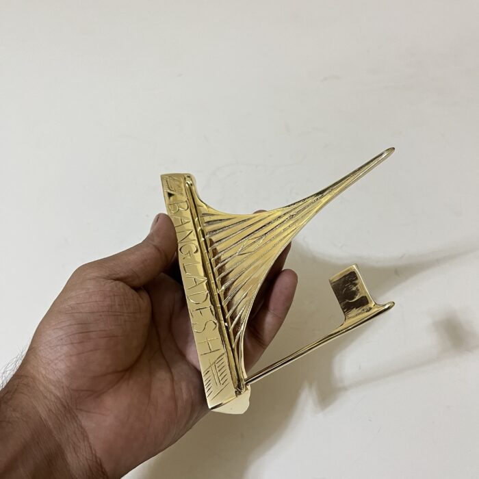 brass model of the Jatiyo Smriti Soudho, the National Martyrs' Memorial of Bangladesh - 5 inches - 125 gram - Image 3