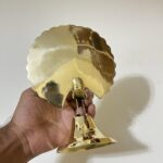 brass peacock figurine - decorative showpiece for homes and offices - 8 inches - 420 gram - Image 4