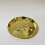 পিতলের নকশা প্লেট - ১১ ইঞ্চি - ৭০০ গ্রাম - Image 2