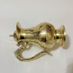 পিতলের মোগল ডিজাইন জগ- হাতে নকশা করা - ১ লিটার- ১২০০ গ্রাম - Image 4