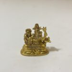 পিতলের এন্টিক ডিজাইনের শিব পার্বতী পরিবার - ৩ ইঞ্চি - ৪৫০ গ্রাম - Image 3