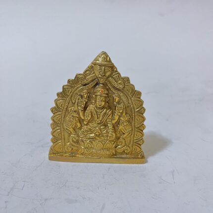 পিতলের ধনলক্ষ্মী - ছোট সাইজ - ৩.৫ ইঞ্চি - ২৩০ গ্রাম