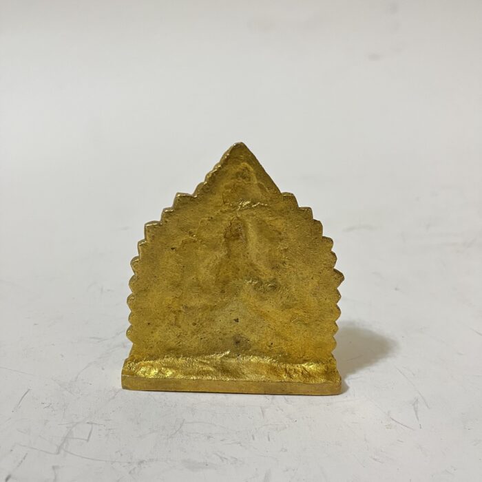 পিতলের ধনলক্ষ্মী - ছোট সাইজ - ৩.৫ ইঞ্চি - ২৩০ গ্রাম - Image 2