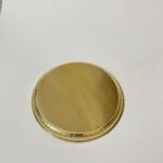 Brass Mina Kari Plate - 230 gram - 9 inches - Image 2