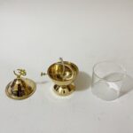 Brass Akhand Deep - 80 ml - 300 gram - 8 inches - Image 2