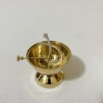 Brass Akhand Deep - 80 ml - 300 gram - 8 inches - Image 3