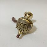 Brass South indian Dhupdani - 8 inches - 500 gram - Image 3