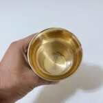 অরিজিনাল ইন্ডিয়ান কাসার গ্লাস - ৫০০ মিলি - ৪০০-৪৫০ গ্রাম - Image 4