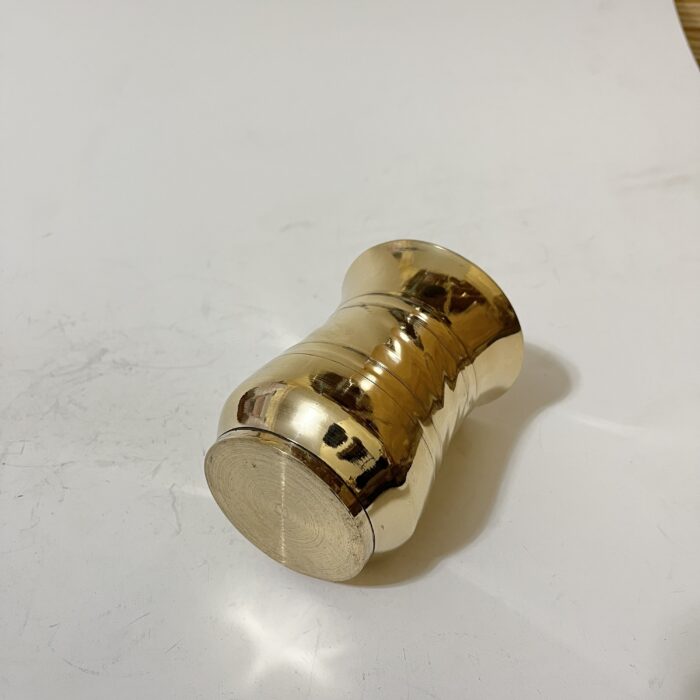 অরিজিনাল ইন্ডিয়ান কাসার গ্লাস - ৫০০ মিলি - ৪০০-৪৫০ গ্রাম - Image 3