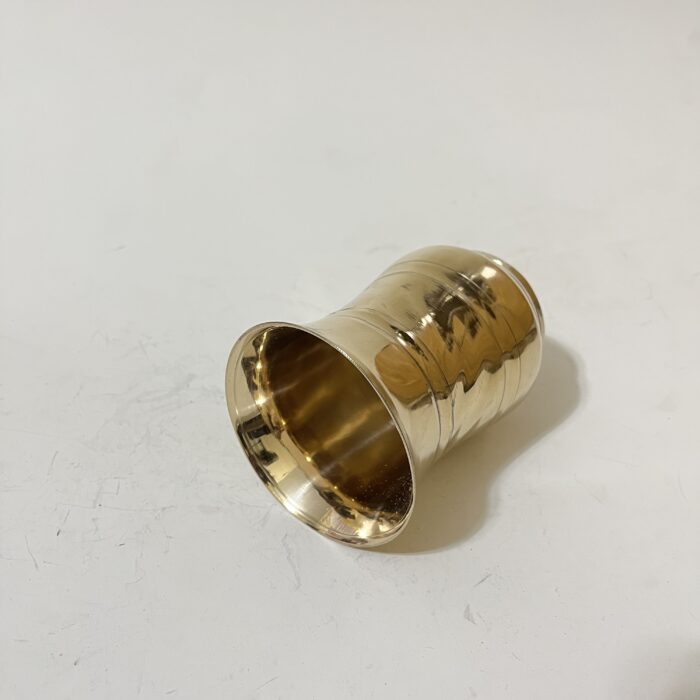 অরিজিনাল ইন্ডিয়ান কাসার গ্লাস - ৫০০ মিলি - ৪০০-৪৫০ গ্রাম - Image 2