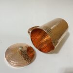 Pure Copper jug with Lid, 2000 ML, Hammered Design, Traditional Ayurvedic Benefits, Durable & Stylish Serveware for Home, Kitchen, and Restaurants - Image 4