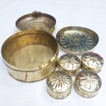 পিতলের পানদানি - ৫.৫ ইঞ্চি - ৫০০ গ্রাম - Image 3