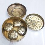 পিতলের পানদানি - ৫.৫ ইঞ্চি - ৫০০ গ্রাম - Image 2