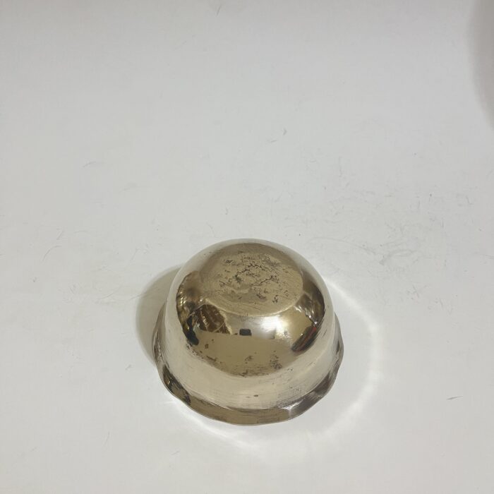 কাশার পুরনো ফুল বাটি - ২৬০ গ্রাম - ৫ ইঞ্চি - Image 3