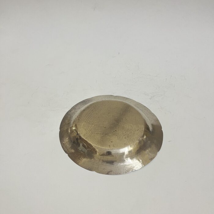 পুরনো কাসার থালা - ছোট - ২২৫ গ্রাম - ৭.৫ ইঞ্চি - Image 2