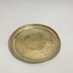 পিতলের পুরনো থালা - ১০ ইঞ্চি - ৬৭০ গ্রাম