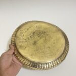 পিতলের পুরনো থালা - ১০ ইঞ্চি - ৬৭০ গ্রাম - Image 2