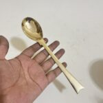 পিতলের চামচ - ৮ ইঞ্চি - ৬৫ গ্রাম - Image 2