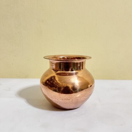 তামার ১ লিটার সাইজের ঘটি - ৪৬০ গ্রাম