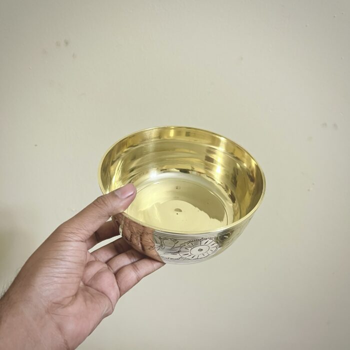 Brass Special Bowl - 6 inches - 720 gm - Image 5