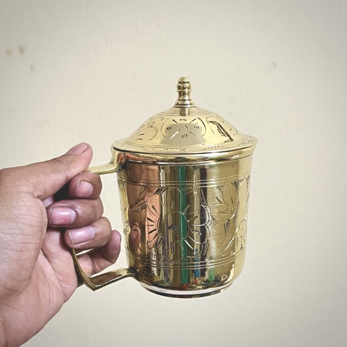Brass Design Mog - 500 ml - 600 gm - Image 4