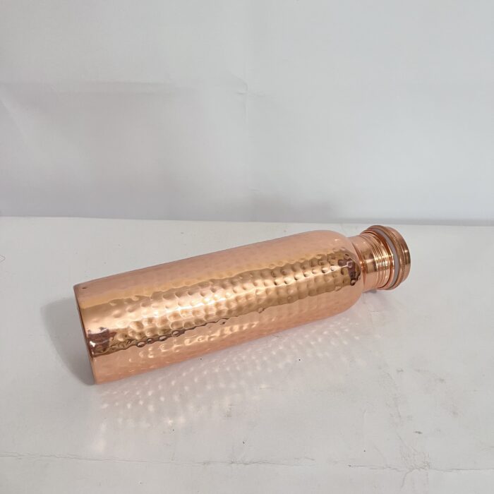 100% Pure Copper, BPA Free Water Bottle, Leak Proof, Office Bottle, Boosts Immunity, Supports Digestive & Liver Health, Ayurveda Inspired - Image 3