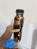 Pure Copper, BPA Free Water Bottle, Leak Proof, Office Bottle, Boosts Immunity, Supports Digestive & Liver Health, Ayurveda Inspired - Image 2
