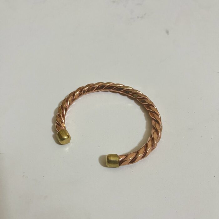 তামার ব্রেসলেট - ফ্রি সাইজ - ১৫-২০ গ্রাম - Image 3