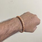 তামার ব্রেসলেট - ফ্রি সাইজ - ১৫-২০ গ্রাম - Image 2