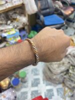 তামা পিতল সিলভার মিক্সড ব্রেসলেট - ১০ গ্রাম - Image 2