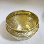 Brass Flowers Base - Size 11"/9.5" - 1100 gram - Image 2