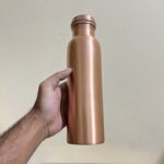 100% Pure Copper, BPA Free Water Bottle, Leak Proof, Office Bottle, Boosts Immunity, Supports Digestive & Liver Health, Ayurveda Inspired - Image 2