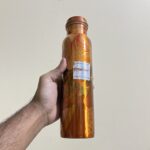 Pure Copper, BPA Free Water Bottle, Leak Proof, Office Bottle, Boosts Immunity, Supports Digestive & Liver Health, Ayurveda Inspired - Image 2