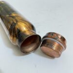 100% Pure Copper, BPA Free Water Bottle, Leak Proof, Office Bottle, Boosts Immunity, Supports Digestive & Liver Health, Ayurveda Inspired - Image 3