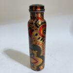 Pure Copper, BPA Free Water Bottle, Leak Proof, Office Bottle, Boosts Immunity, Supports Digestive & Liver Health, Ayurveda Inspired