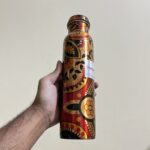 Pure Copper, BPA Free Water Bottle, Leak Proof, Office Bottle, Boosts Immunity, Supports Digestive & Liver Health, Ayurveda Inspired - Image 2