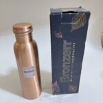 100% Pure Copper, BPA Free Water Bottle, Leak Proof, Office Bottle, Boosts Immunity, Supports Digestive & Liver Health, Ayurveda Inspired